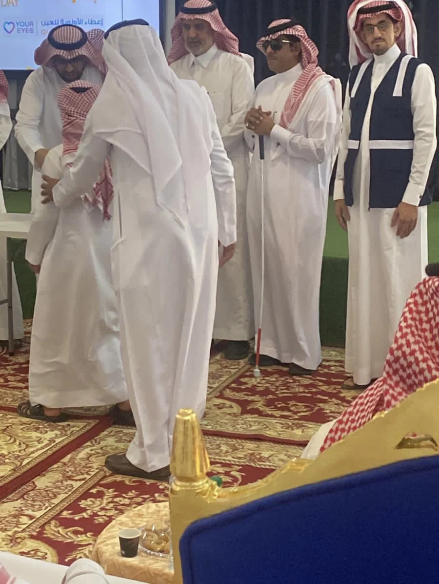 تكريم مكفوفي جمعية بصيرة