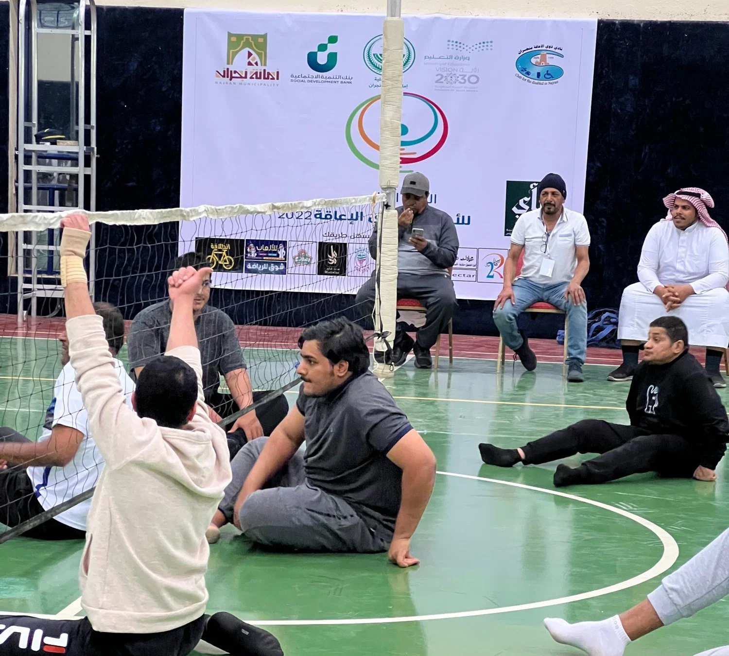 نشاط رياضي داخل الفعالية